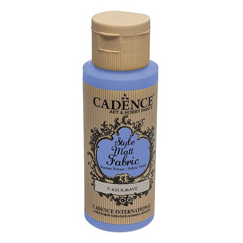 Textilfesték Cadence, Matt, kék, 59 ml