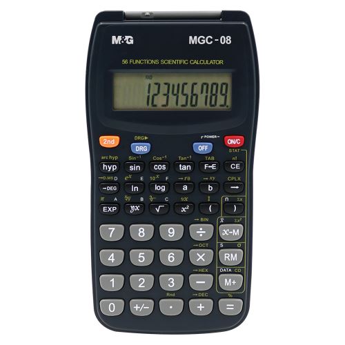 M&G tudományos számológép MGC-08, 56 funkció (2)