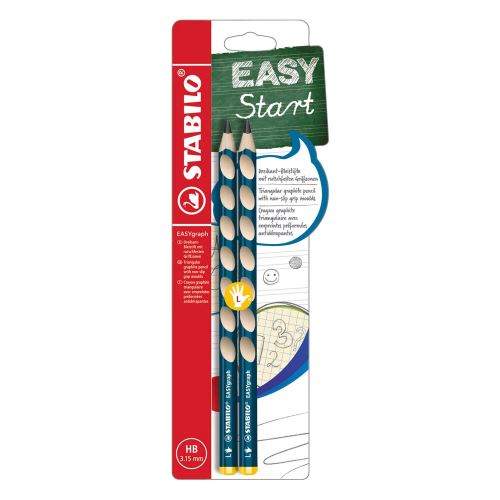 Ceruzka grafitová Stabilo EASYgraph pre ľavákov 2ks