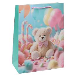 3D Bear ajándéktáska, 30x12x40 cm (vegyes /ár 1 db-ra) (4)