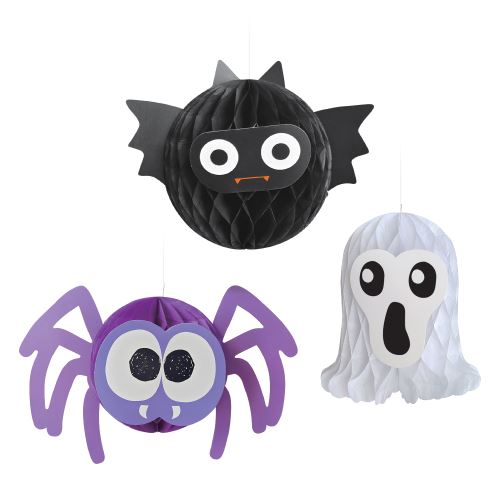 330334 Halloween - Duch, Pavúk a Netopier