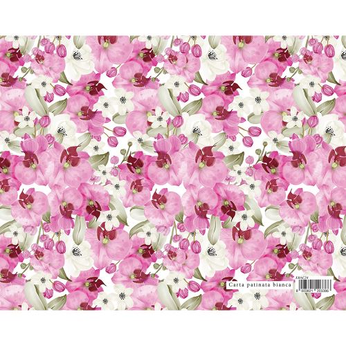 Ajándékcsomagolópapír GARDEN 70x100 cm - orchidea