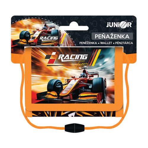 Gyerek textil pénztárca JUNIOR S8 - Racing Team