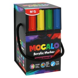 M&amp;G MOCALO akril filctoll 2 mm - 16 színből álló készlet