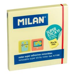 Öntapadós jegyzettömb MILAN 76 x 76 mm 90 l.