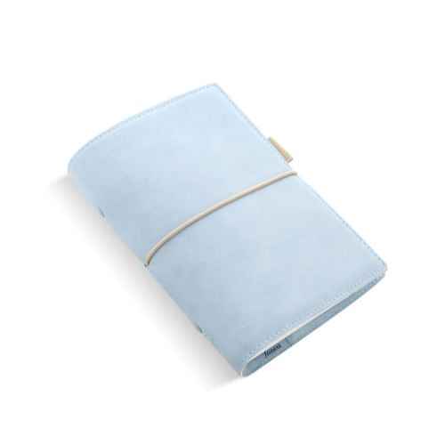 Diár Filofax Domino Soft - pastelovo modrý, osobný