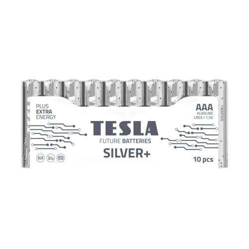 Batéria alkalická TESLA, AAA 1,5V - 10ks