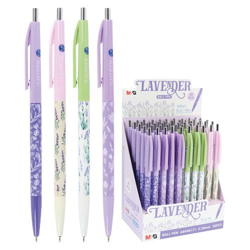 golyóstoll Lavender 0,38 mm, kék