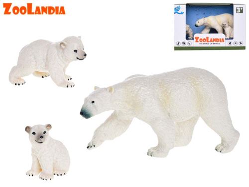 Zoolandia jegesmedve kölykökkel dobozban