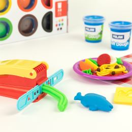 Gyurma MILAN Soft Dough készlet 8 színben + kiegészítőkkel  "Főzőcske" (6)