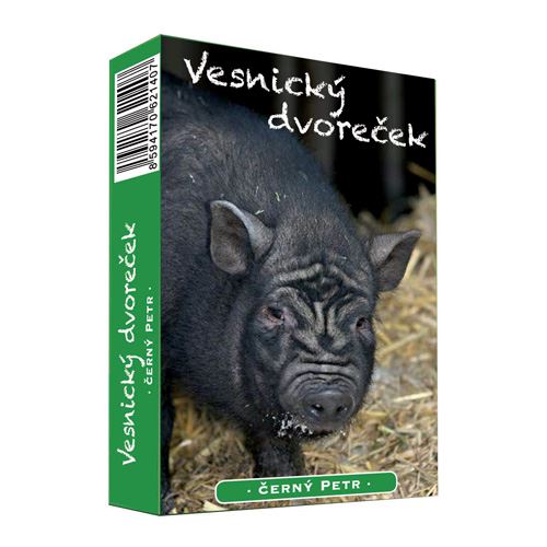 Játk kártya - Fekete Péter - udvar
