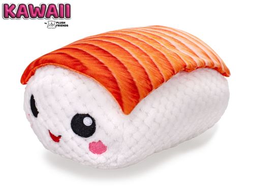 Plush Friends Kawaii Sushi Nigiri plyšové 25cm losos 0m+