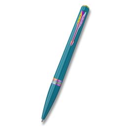 Pero guľôčkové PARKER Meridian Teal PGT - modrá náplň