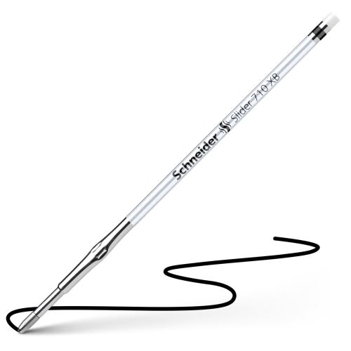 Schneider Slider golyóstoll utántöltő 710 XB 0,7 mm - fekete (1)