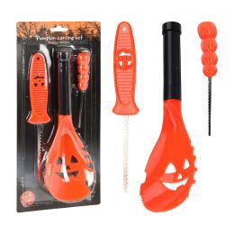 Halloween tökfaragó szerszámkészlet (3 darab)