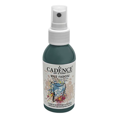 Textil spray festék Cadence, kék-zöld, 100 ml