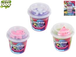 Super Goo szivárvány 90g stretch játékkal 3 fajta kártyán Super Goo szivárvány 90g stretch játékkal 3 fajta kártyán