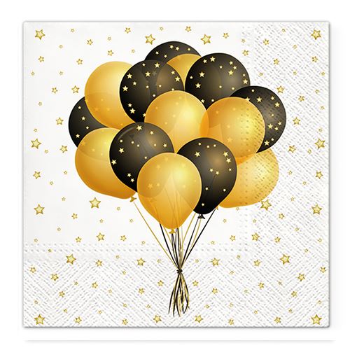 TaT Szalvéta 33x33 cm Flying Balloons