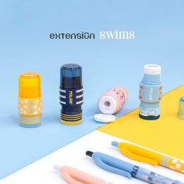MILAN Extensions Swims radírgumi + hegyező (4)