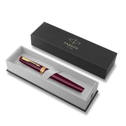 PARKER Meridian Red GT golyóstoll, F-hegy – fekete töltet (2)