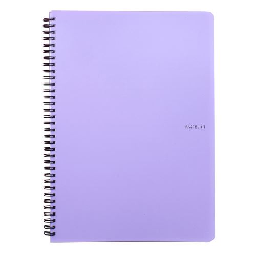 PP PASTELINI spirálblokk A5 / 60 lap, lila