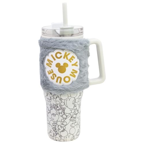 Termo hrnček Mickey Mouse s plyšovým návlekom 770 ml