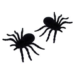Dekorácie Halloween pavúky 2 ks