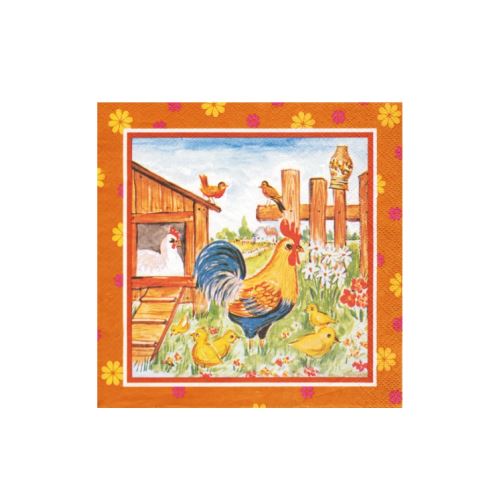 Szalvéta 3 rétegű húsvéti 33 x 33 cm [20 db]