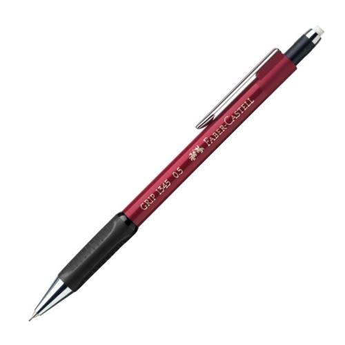 Mechanická ceruzka FABER-CASTELL Grip 1345 - červená