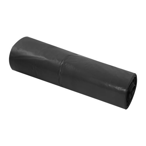Hulladékzsák 120 l fekete LDPE 70 x 110 cm,  / 25 db, 60 mic