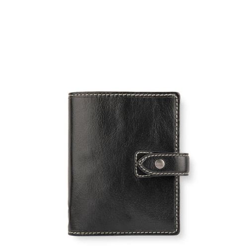 Diár Filofax Malden - čierny, vreckový