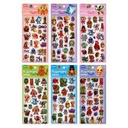 Samolepky Animals 11x24 cm (mix dizajnov /cena 1 bal) (1)