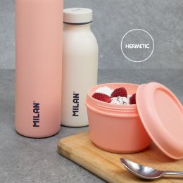 MILAN hermetikus tízórais doboz, 0,25 l Pink (1)
