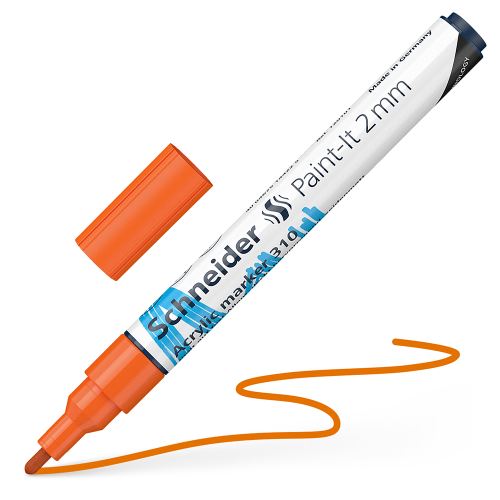 Schneider Paint-It 310 akril filctoll 2mm - narancssárga