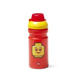 LEGO ICONIC Girl tízórai szett (kulacs és doboz) - sárga/piros (12)