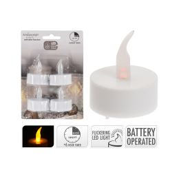 LED tealámpa időzítővel (4 db)
