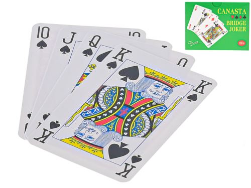 Canasta kártya 180 db papírdobozban