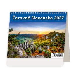 Stolový kalendár 2027 MiniMax Čarovné Slovensko