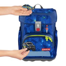 További MAGIC MAGS képek, Police Truck Charly, aktatáskákhoz és hátizsákokhoz lépésről lépésre (2)