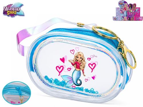 Mermaid Stars peňaženka holografická 11cm 12ks v DBX