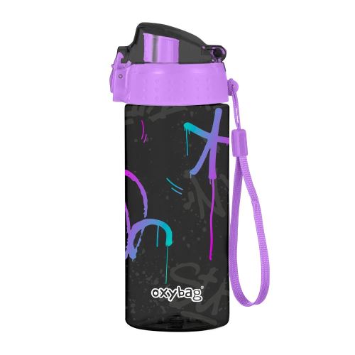 Palack OXY CLiCK 600 ml - Graffiti lány