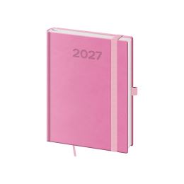 2027-es napi naptár, B6-os méret, Print Pop – rózsaszín