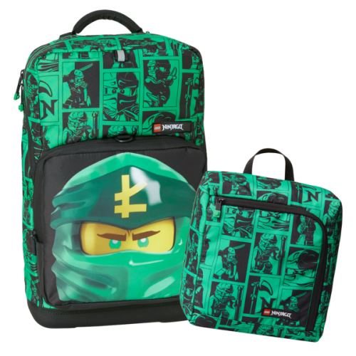 LEGO Ninjago Green Optimo Plus - iskolai hátizsák
