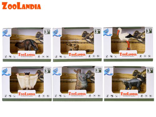 Zoolandia állatka safari 6 féle dobozban
