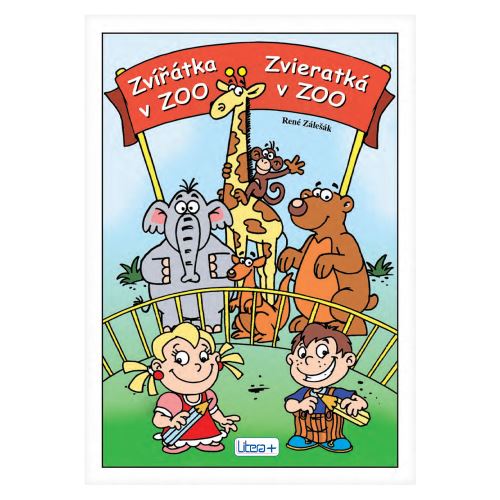 Omaľovanka A5 Litera - Zvieratka v ZOO