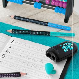 Grafitceruza Faber-Castell Grip Jumbo / HB fekete/rózsaszín
