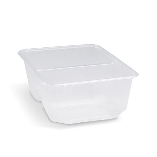 Kád (PP) négyzet alakú, 2 részből álló, átlátszó 186 x 133 mm 1000ml [50 db]