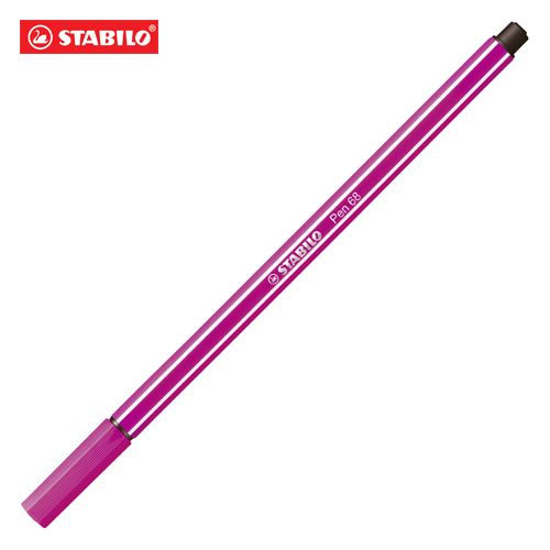 STABILO Pen 68 rostos filctoll, rózsaszín piros