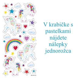 Faber-Castell Colour Grip zsírkréta készlet 10+3 Sparkle - Unikornis