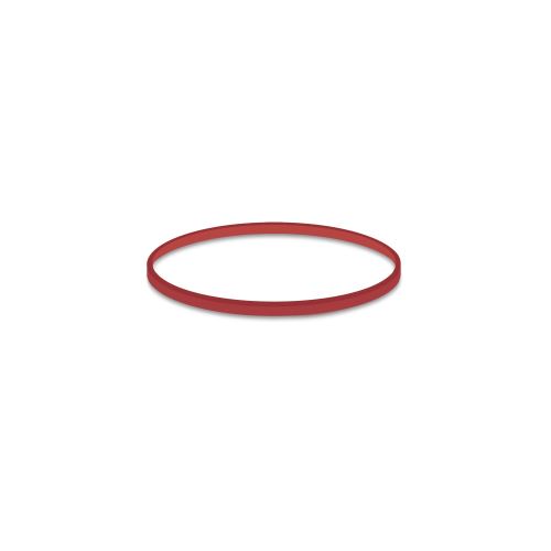 Gumiszalag gyenge piros 1mm O6cm [1 kg]